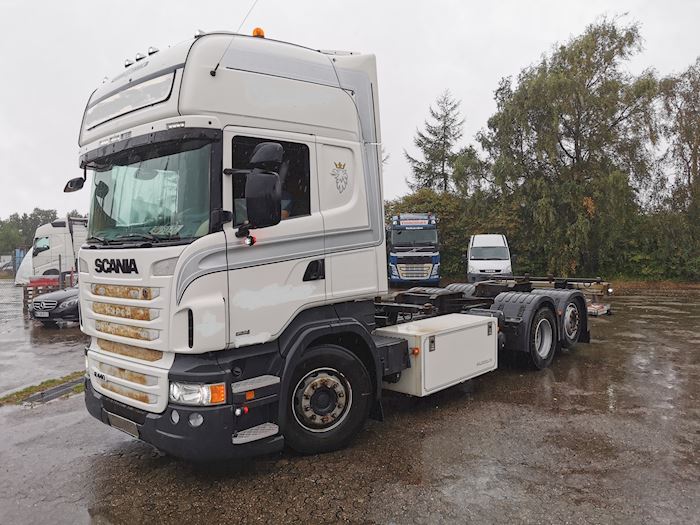 Scania R440 EURO6/ Retarder, Veksellad/Container